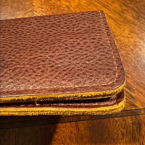 Portland Leather Goods Bifold Wallet and Mini Envelope Wallet in Nutmeg Bundle! - Picture 9 of 16